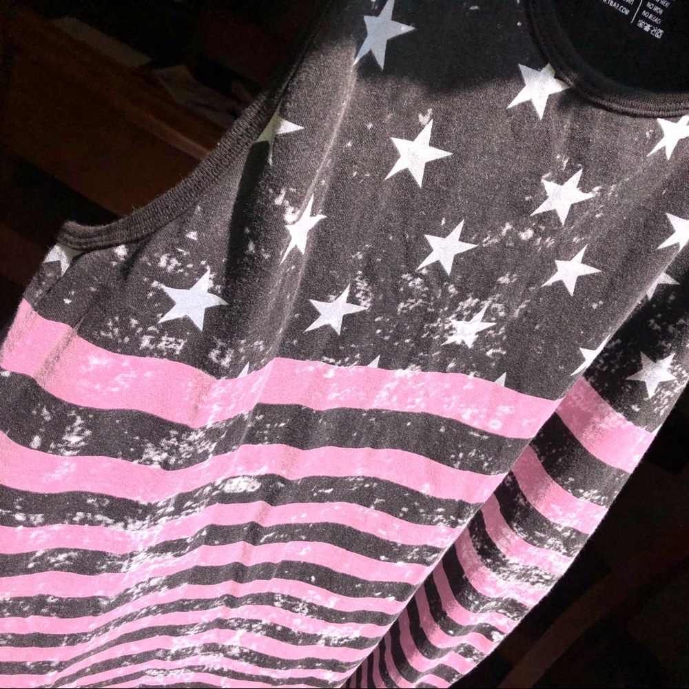 RUDE Color Changing American Flag Tank